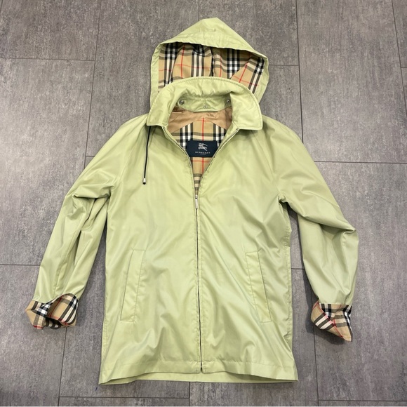 Burberry London Removable Hooded Rain Jacket
